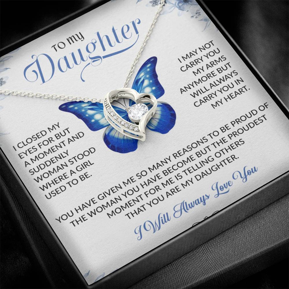 To My Daughter Necklace, Gift for Daughter from Dad, Daughter Father Necklace 30_11