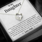 To My Daughter Necklace, Daughter Father Necklace, Daughter Gift from Dad 13_4