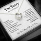 I'm Sorry Necklace Gifts, Apology Gifts For Her, Forgiveness Gift, Wife Gift 16_10