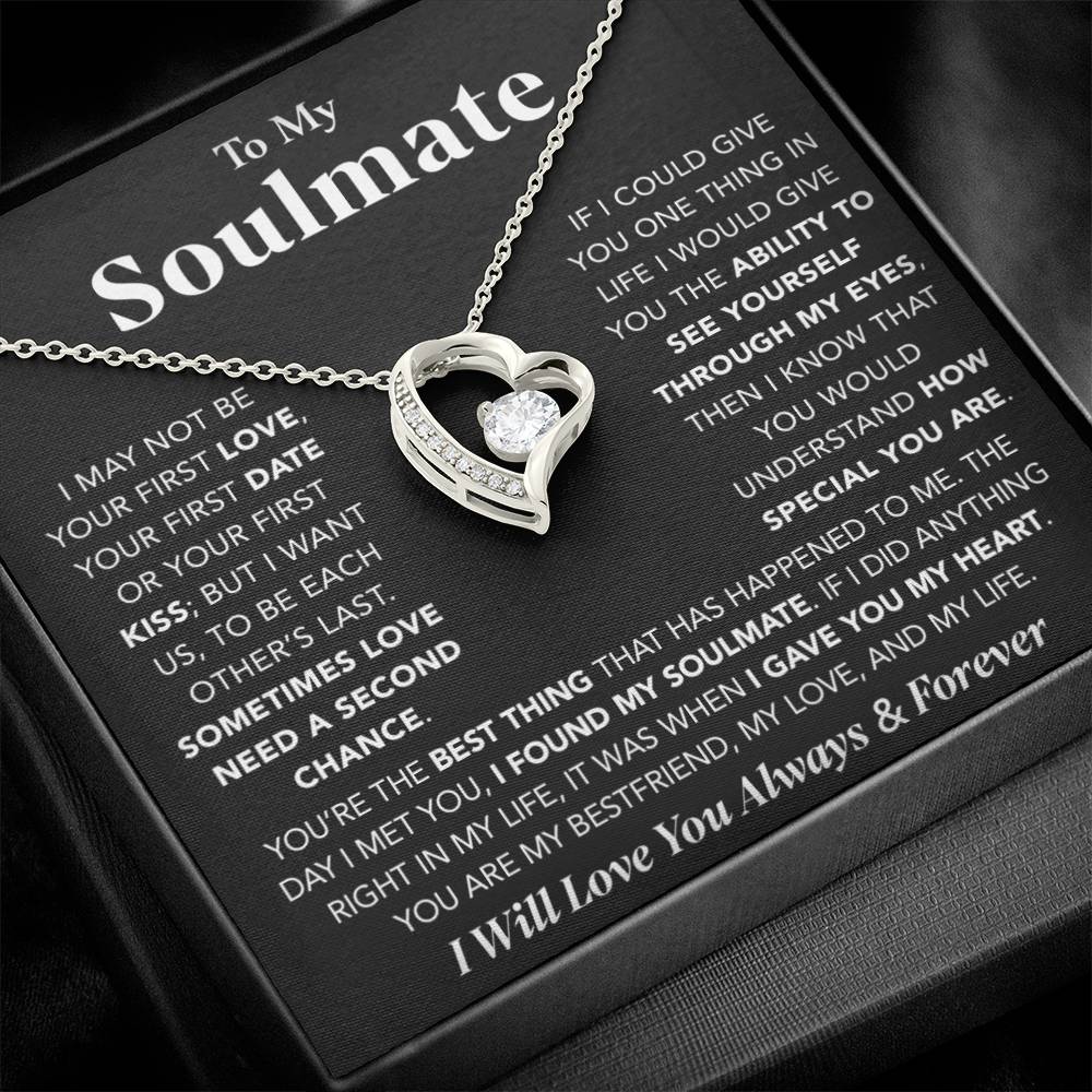 To My Soulmate Necklace Gift For Wife Girlfriend Birthday Anniversary Christmas 24_7
