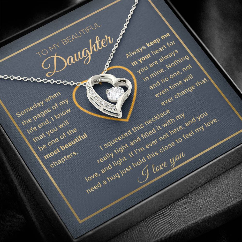 To My Daughter Necklace, Daughter Gift from Dad, Mom,Christmas Gift 13_11