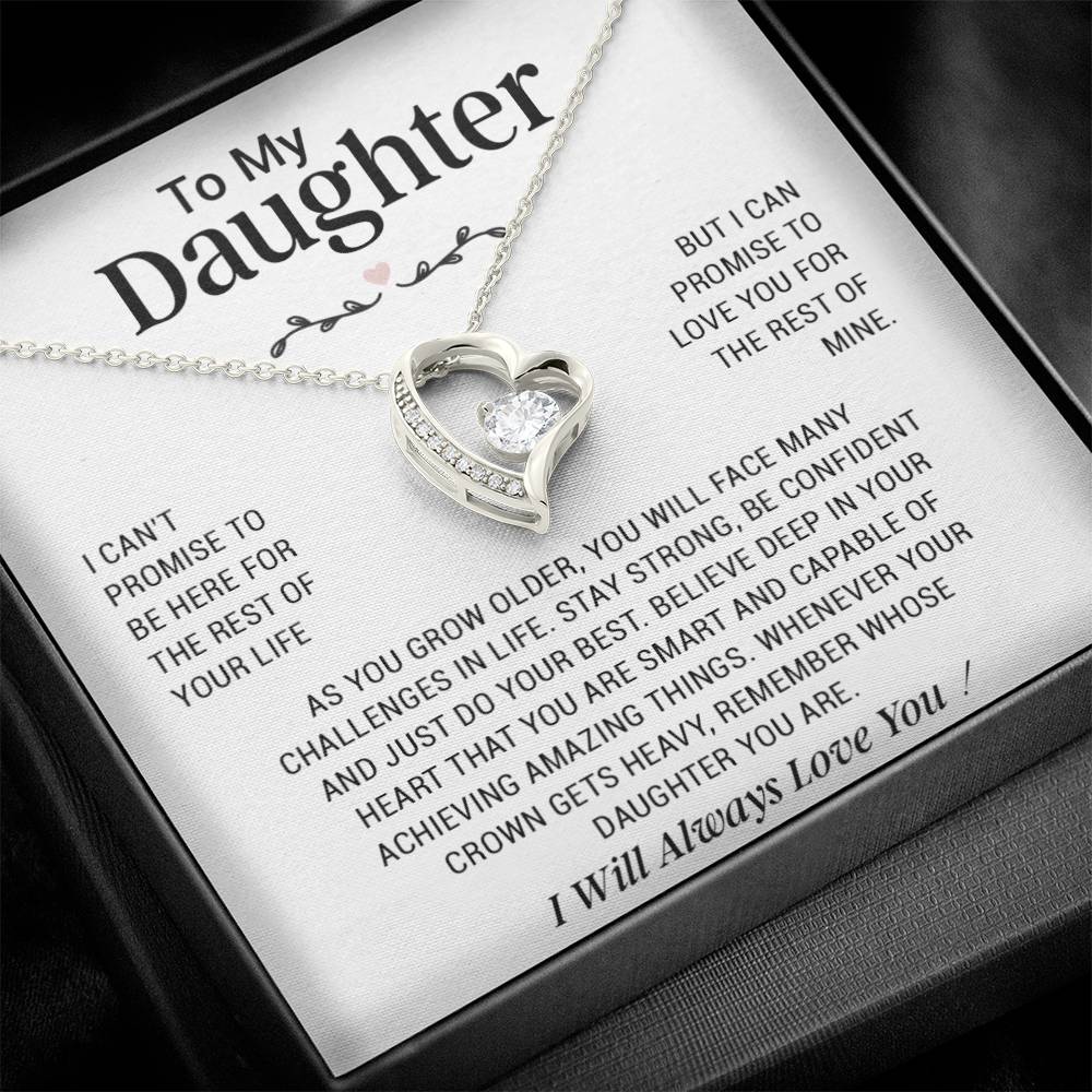 To My Daughter Necklace, Gift For Daughter From Dad, Daughter Father Necklace 4_12