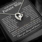 To My Beautiful Future Wife Necklace, Anniversary Birthday Christmas Gift for Her 10_11