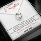To My Daughter Necklace, Daughter Father Necklace, Daughter Gift from Dad 20_11