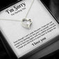I'm Sorry Necklace Gifts, Apology Gifts For Her, Forgiveness Gift, Wife Gift 9_8