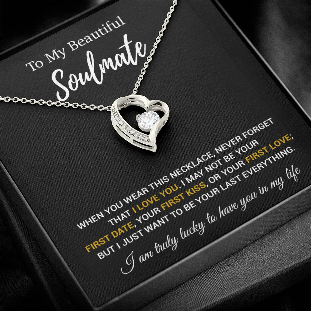 To My Soulmate Necklace, Valentines Day Gift, Gift For Wife, Anniversary Gift 7_1
