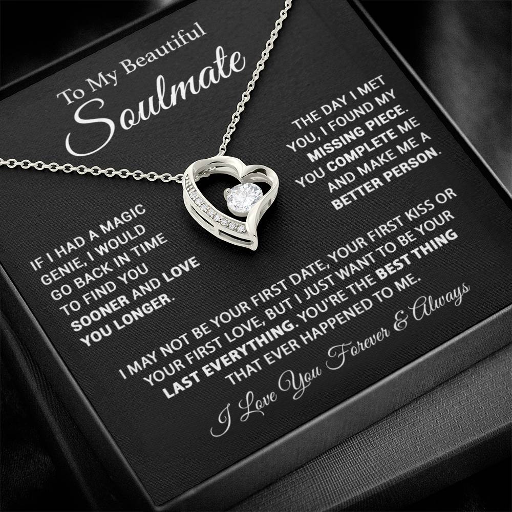 To My Soulmate Necklace Gift For Wife Girlfriend Birthday Anniversary Christmas 16_11_Black