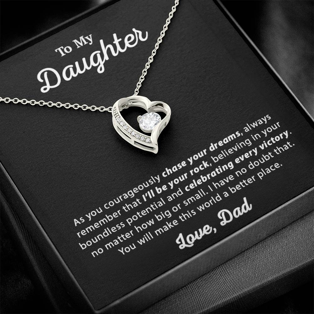 To My Daughter Necklace, Daughter Father Necklace, Daughter Gift From Dad 16_1
