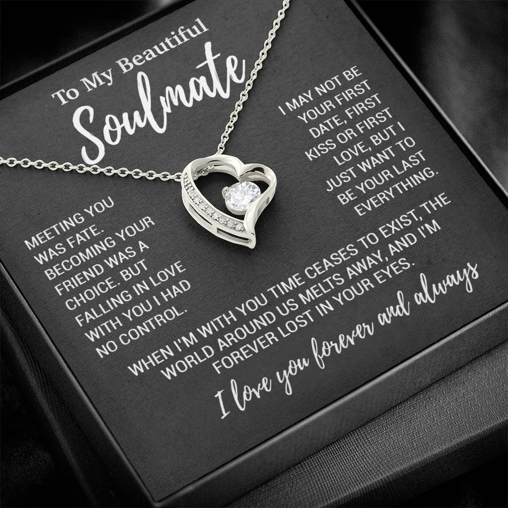 To My Soulmate Necklace, Birthday Gifts For Her, Christmas Gift For Soulmate 16_9