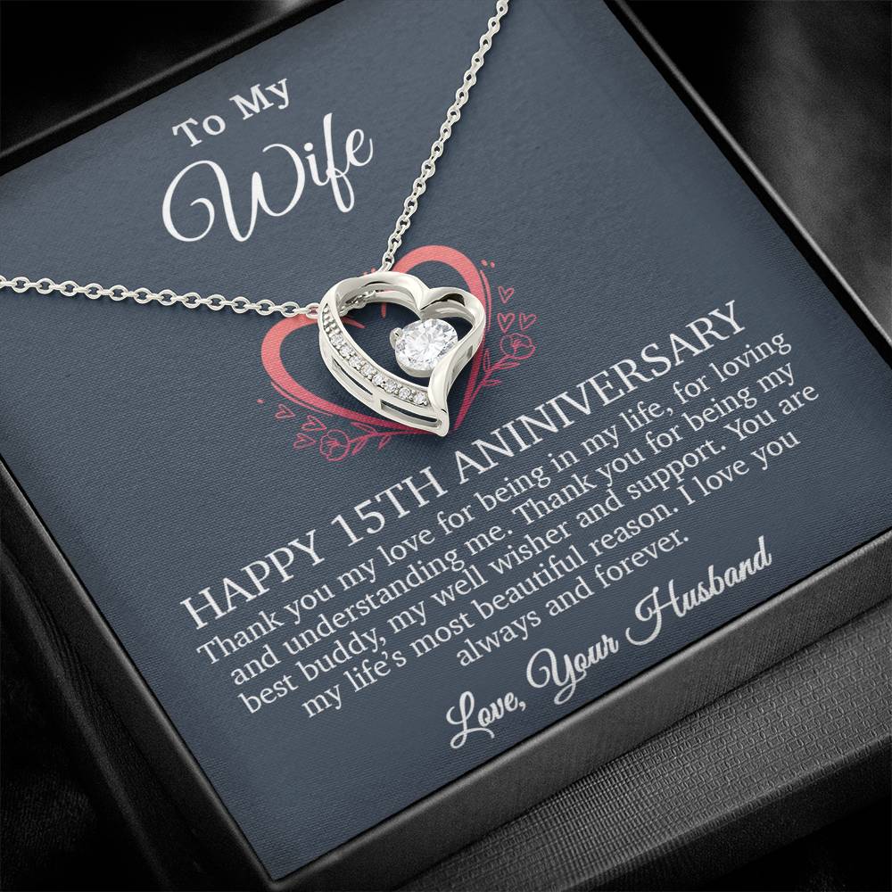 15th Anniversary Gift For Wife, 15 Year Anniversary Gifts, 15th Wedding Anniversary Gift Ideas_Blue