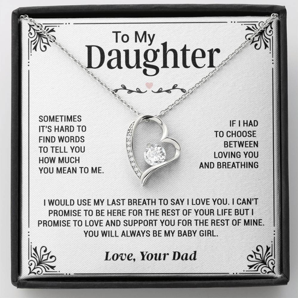 To My Daughter Necklace Gift for Daughter from Dad,Daughter Father Necklace 5_12