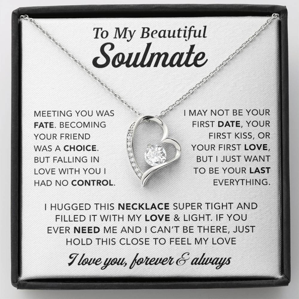 To My Soulmate Necklace, Birthday Gifts For Her, Christmas Gift For Soulmate 1_12