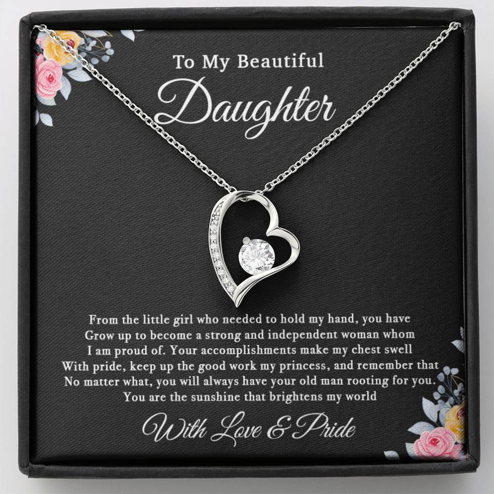 To My Daughter Necklace, Daughters Birthday, Unique, Grown Up Daughter
