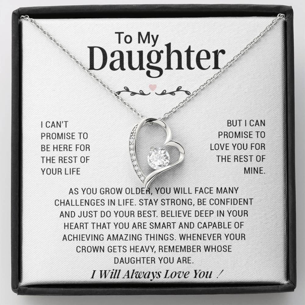 To My Daughter Necklace, Gift For Daughter From Dad, Daughter Father Necklace 4_12