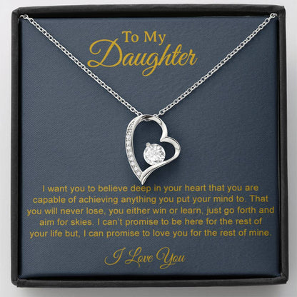 To My Daughter Necklace, Daughter Father Necklace, Daughter Gift From Dad 11_9