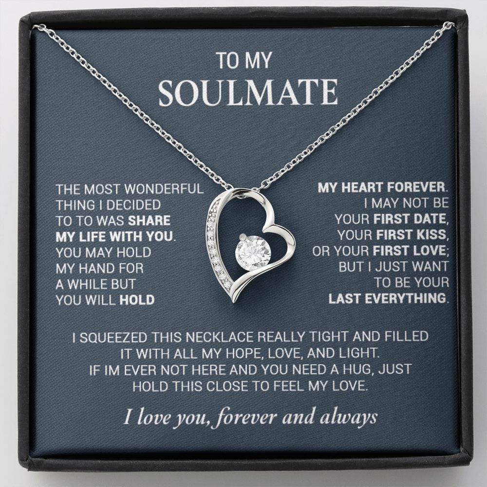To My Soulmate, Gift for Soulmate, Anniversary Gift, Wife Gift, Birthday Gift