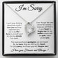 I'm Sorry Necklace, Apology Gift For Wife, Girlfriend, Forgiveness Jewelry 6_5