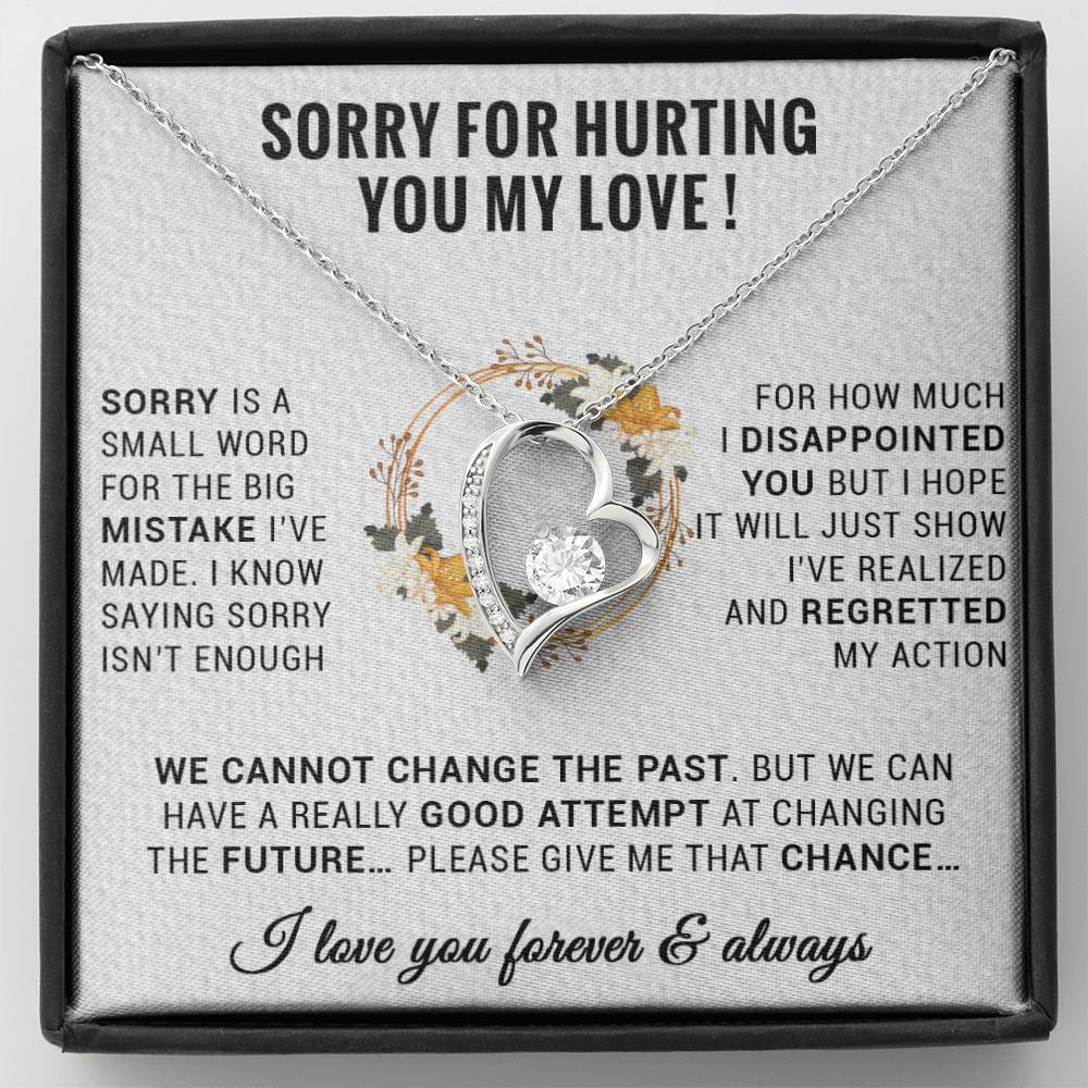 I'm Sorry Necklace Gifts, Apology Gifts For Her, Forgiveness Gift, Wife Gift 12_9