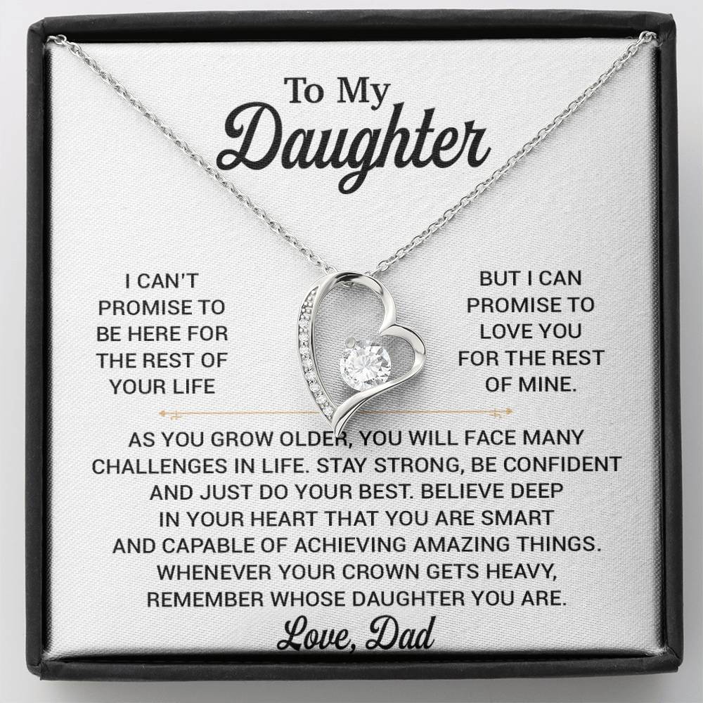 To My Daughter Necklace, Gift for Daughter from Dad, Daughter Father Necklace 9_11