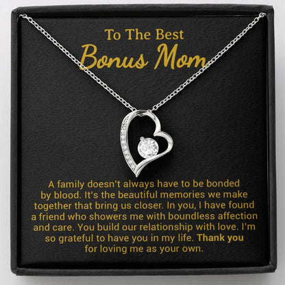 To My Bonus Mom Necklace from Daughter Son, Step Mom Gift, Mother's Day 25_4