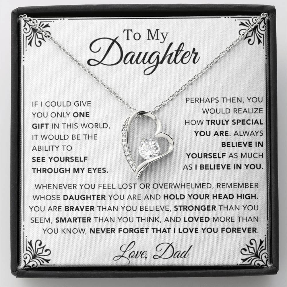 To My Daughter Necklace, Gift for Daughter from Dad, Father Daughter Necklace 1_12_NEW