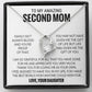 To My Amazing Second Mom, Second Mom Gift Necklace, Bonus Mom Gift