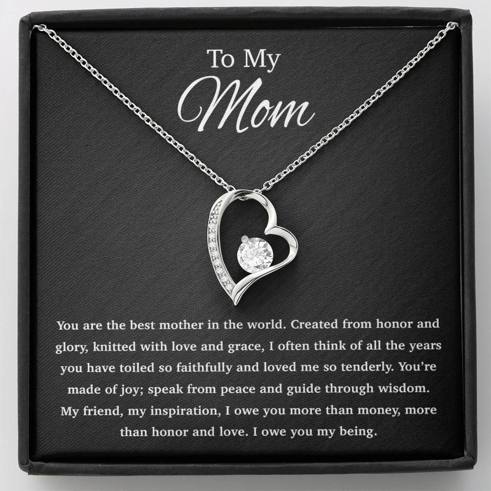 To My Mom Necklace, Gift For Mom From Daughter, Mother's Day Gifts 25_4