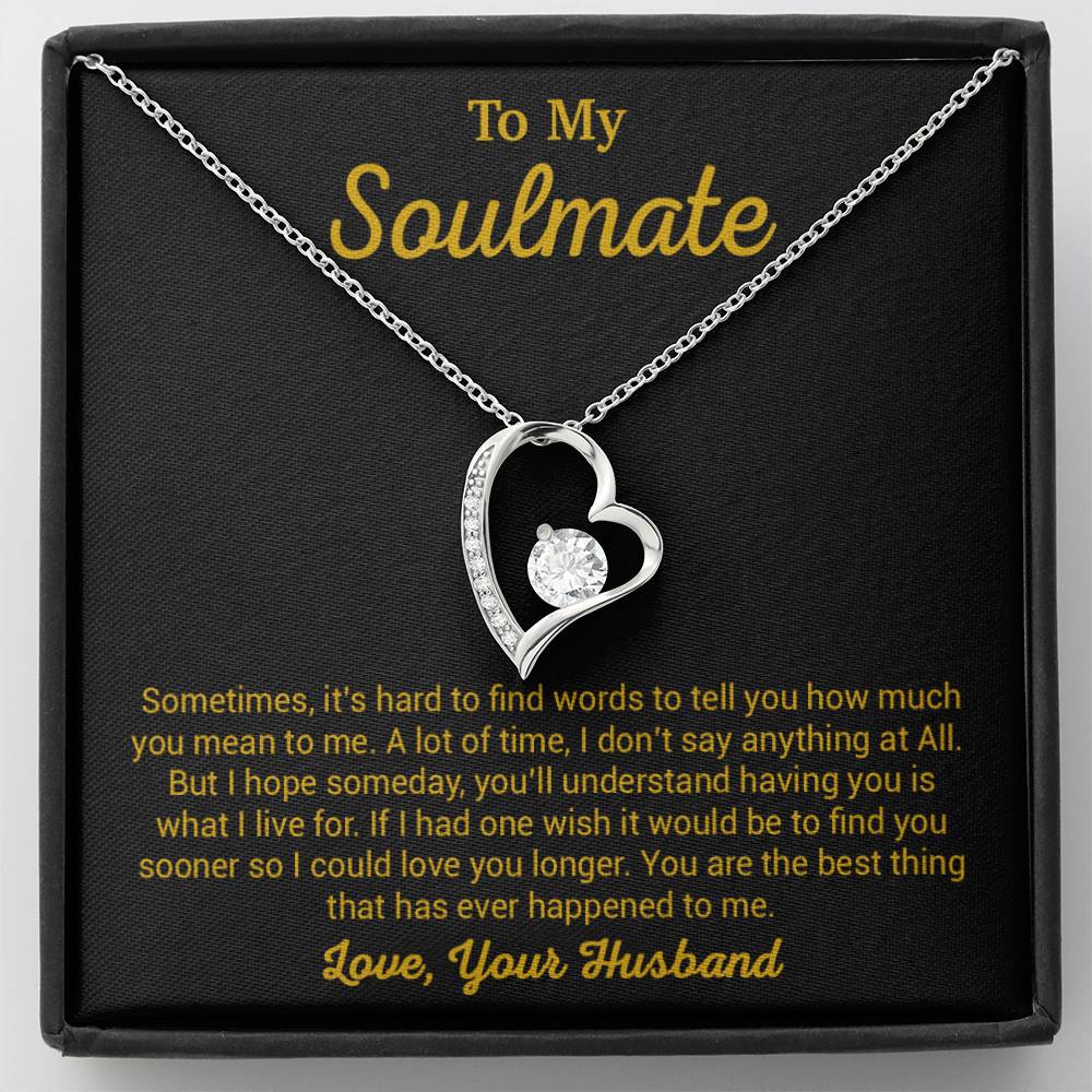 To My Soulmate Necklace Gift For Wife Girlfriend Birthday Anniversary Christmas 10_11