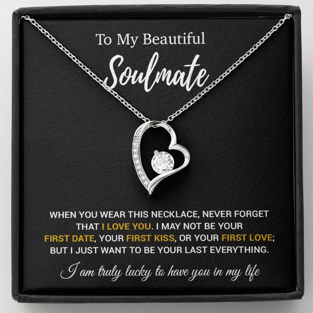 To My Soulmate Necklace, Valentines Day Gift, Gift For Wife, Anniversary Gift 7_1