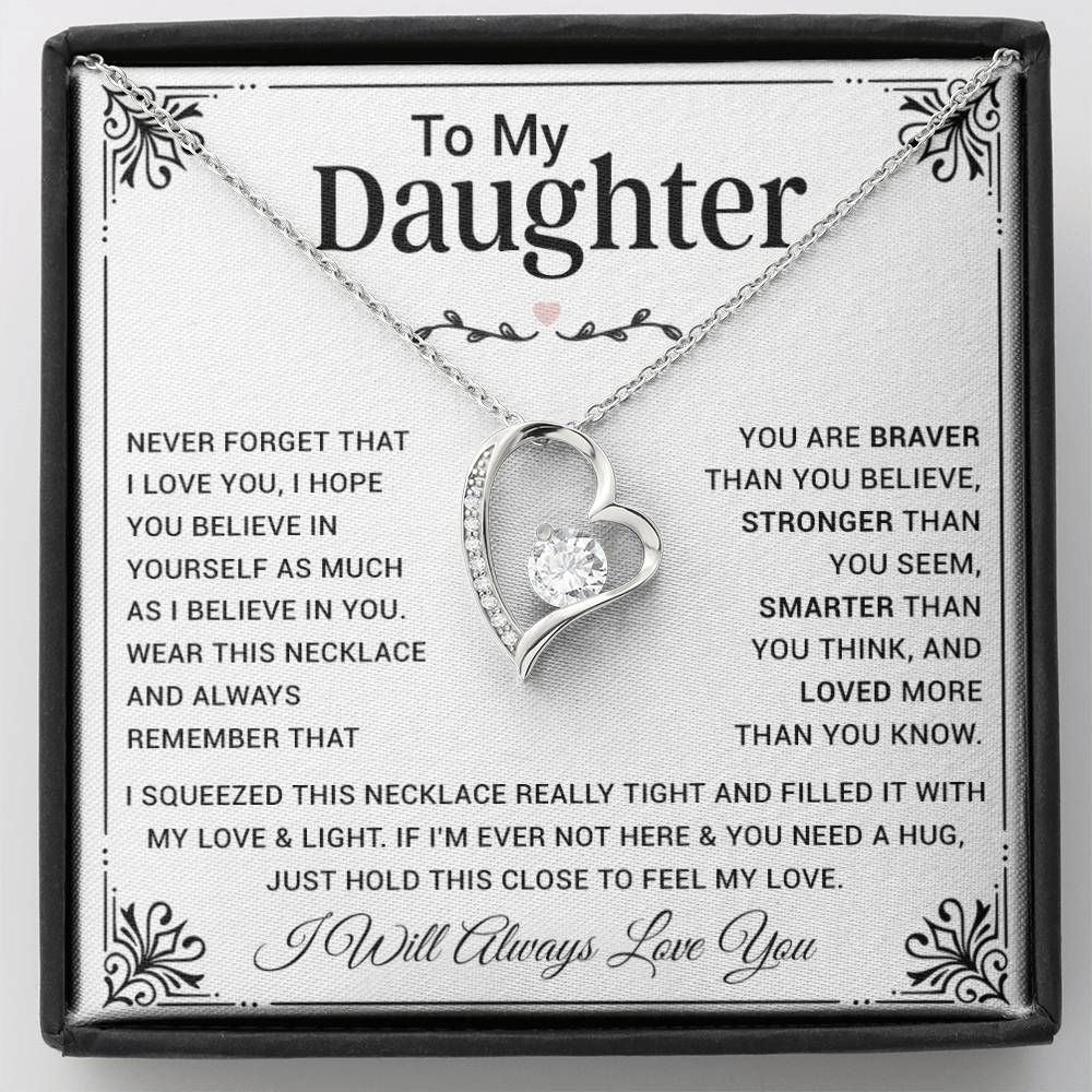 To My Daughter Necklace Gift for Daughter from Dad,Daughter Father Necklace 4_12
