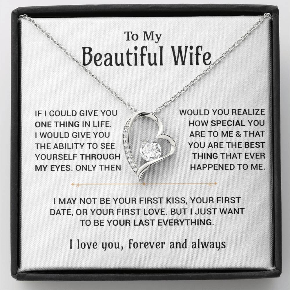 To My Wife Necklace, Christmas Gifts For Women, Anniversary Gift For Wife 25_10