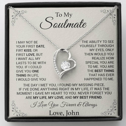 Custom To My Soulmate Necklace, Anniversary Gift, Birthday Gift, Christmas Gift 22_8