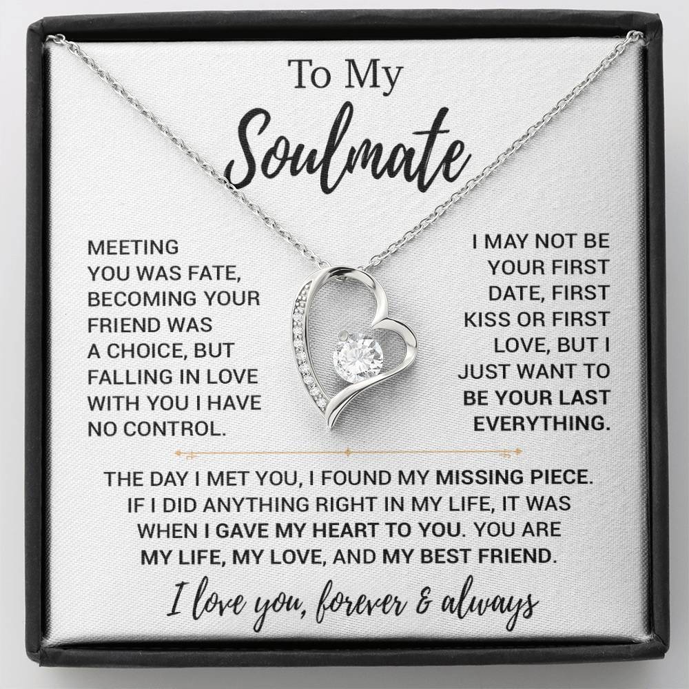 To My Soulmate Necklace, Birthday Gifts For Her, Christmas Gift For Soulmate 12_11