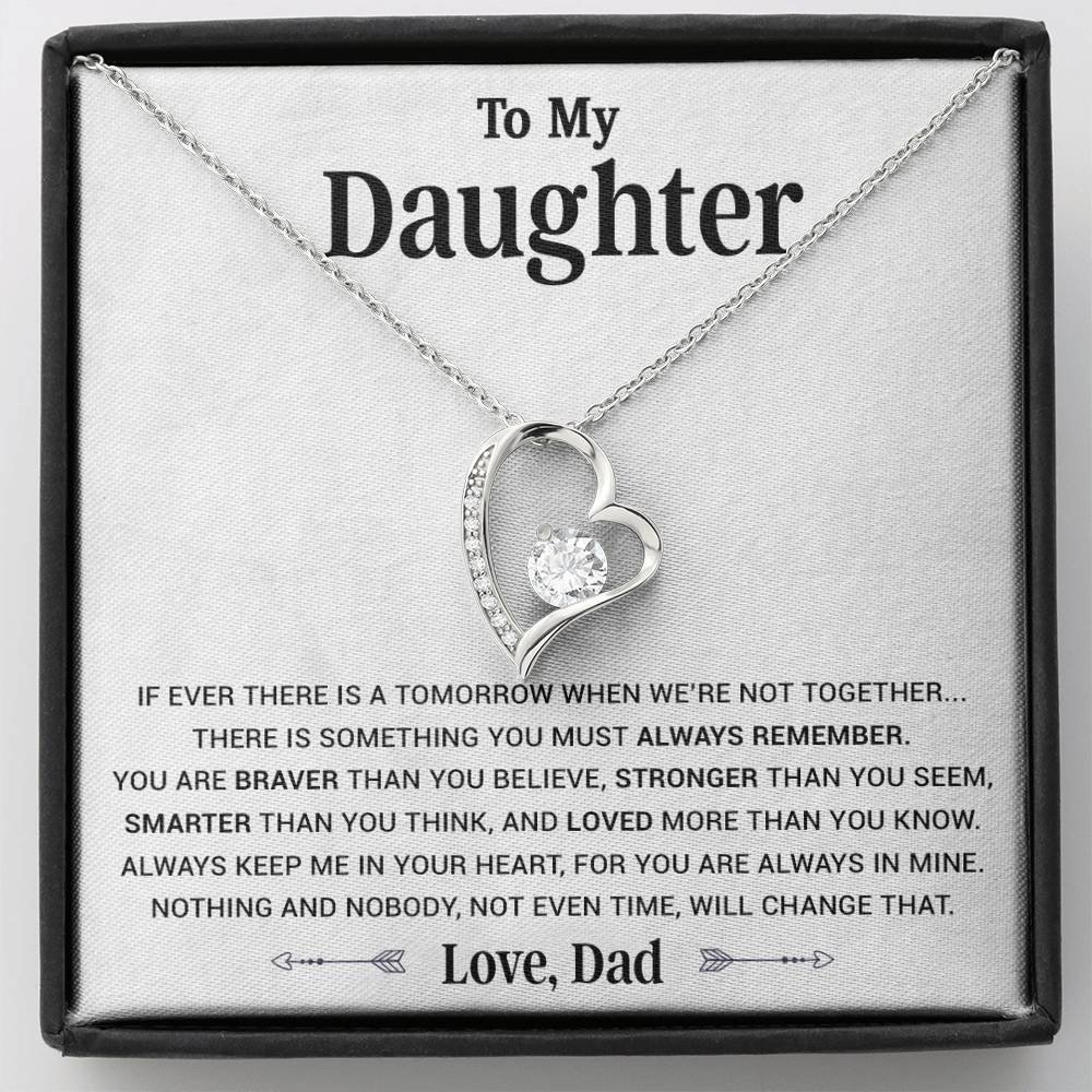 To My Daughter Necklace, Daughter Father Necklace, Daughter Gift from Dad 13_4