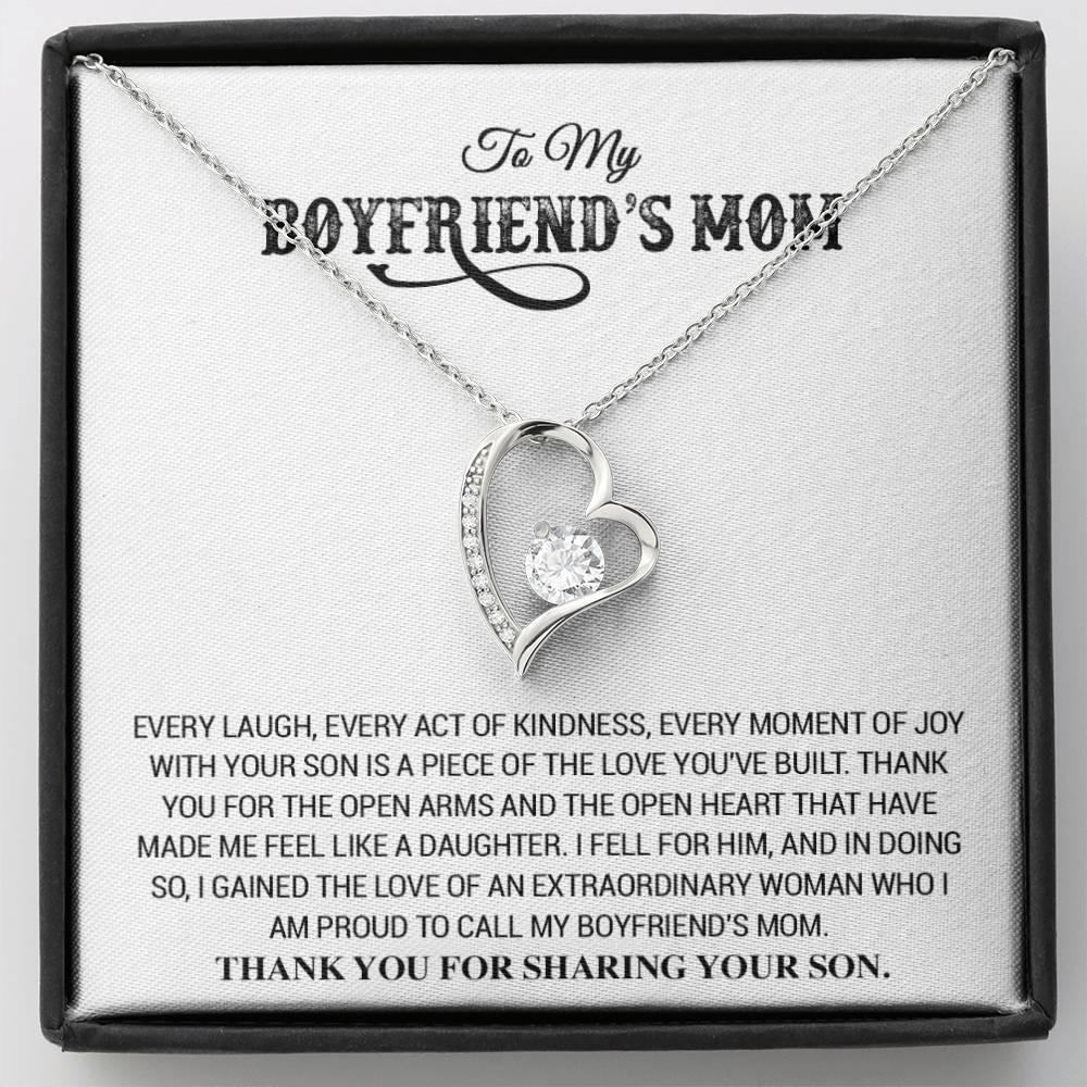 To My Boyfriend's Mom Gift, Boyfriend's Mom Necklace Pendant, Boyfriend's Mom Birthday 23_11