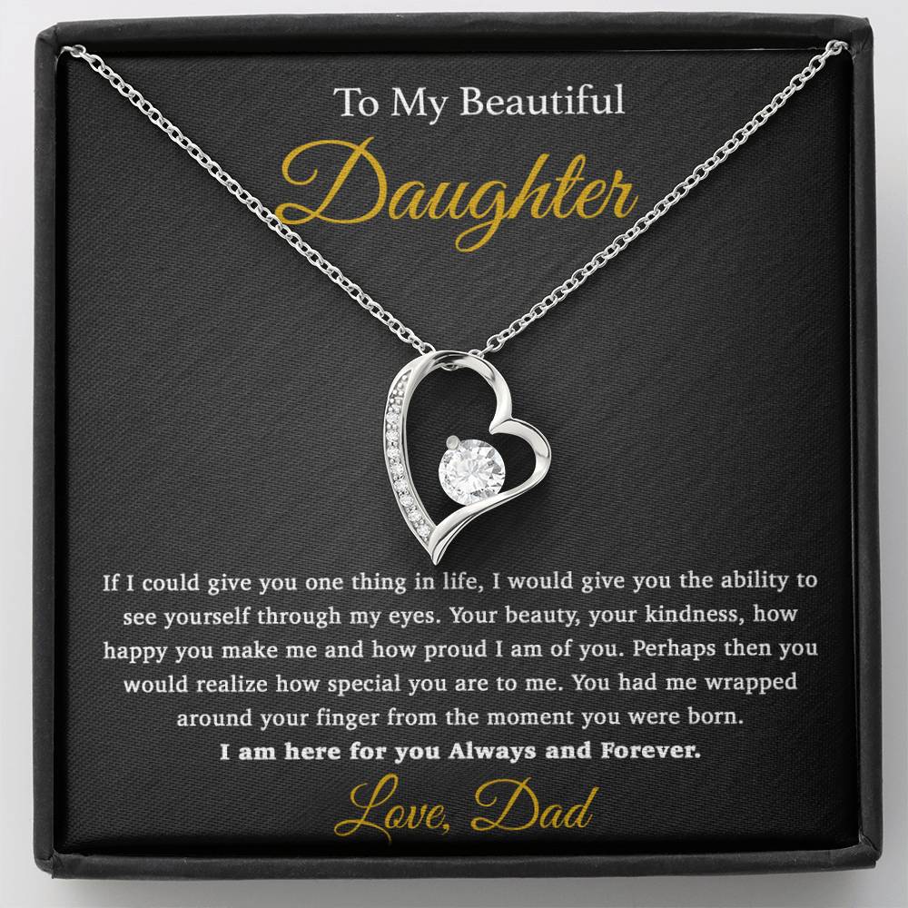 To My Daughter Necklace, Daughter Father Necklace, Daughter Gift From Dad 11_3