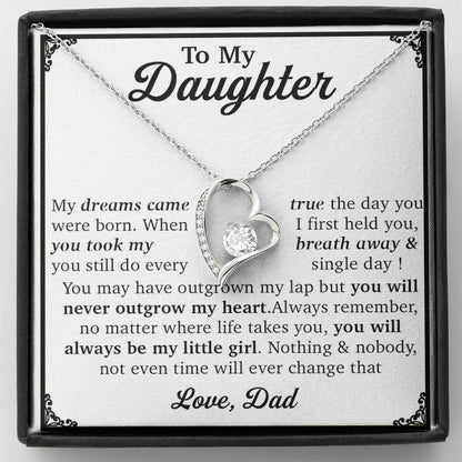 To My Daughter Necklace, Daughter Father Necklace, Daughter Gift From Dad 16_11