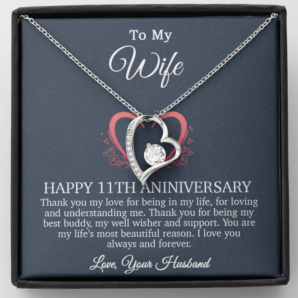 11th Anniversary Gift For Wife, 11 Year Anniversary Gifts, 11th Wedding Anniversary Gift Ideas_Blue