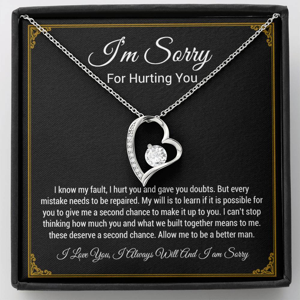 I'm Sorry Necklace Gifts, Apology Gifts For Her, Forgiveness Gift, Wife Gift 16_4