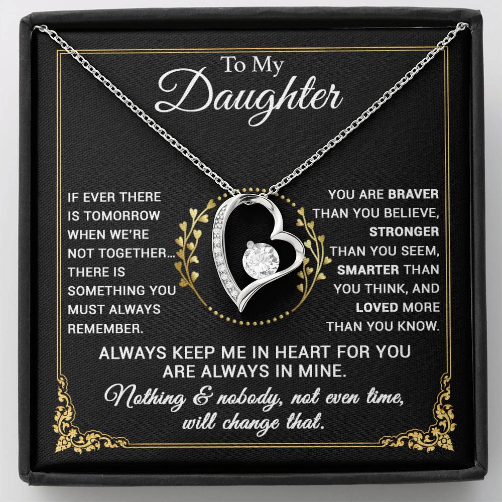 To My Daughter Necklace, Gift From Mom, Dad, Christmas Gift 4_11