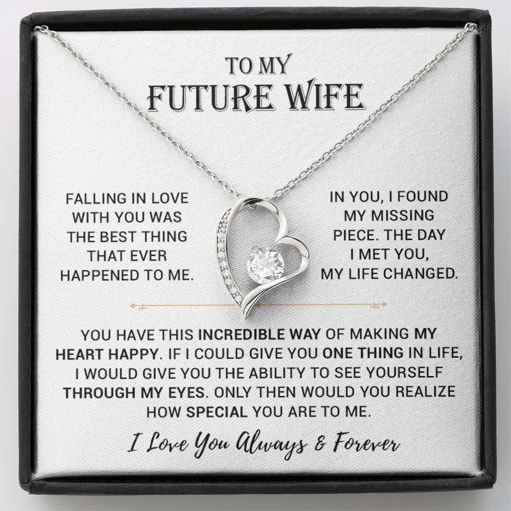 To My Future Wife Necklace, Anniversary Birthday Christmas Gift for Her 11_10