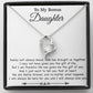 To My Bonus Daughter Necklace, Gift for Bonus Daughter, Step Daughter Birthday 2_11_White