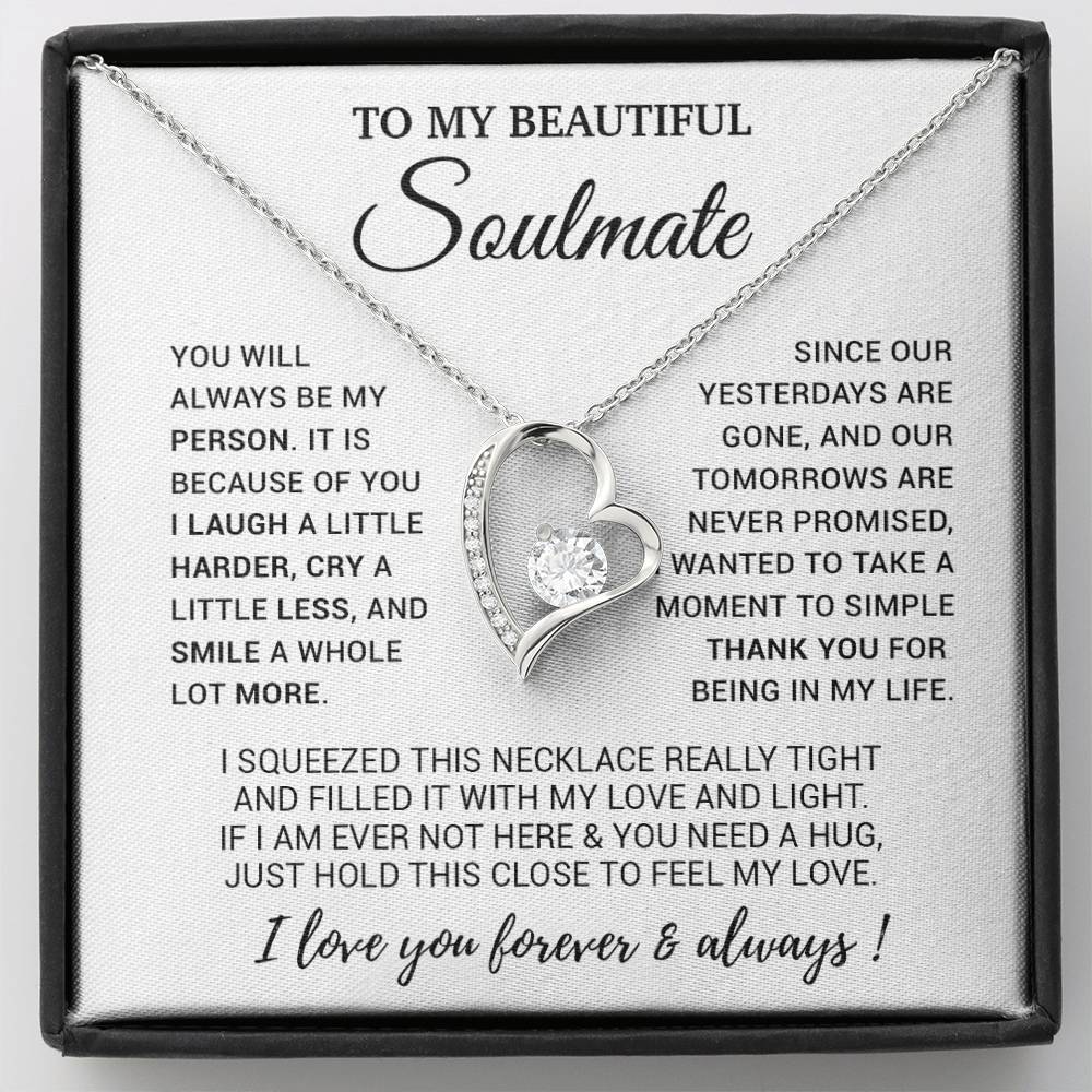 To My Soulmate Necklace, Christmas, Valentine Gift For Her, Gift For Soulmate 29_3
