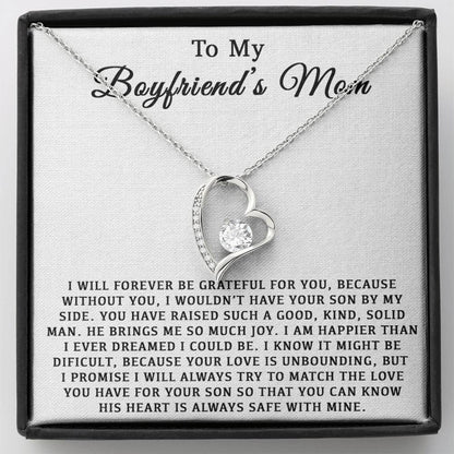 To My Boyfriend's Mom Necklace, For My Boyfriend's Mom, Birthday Gift 21_2