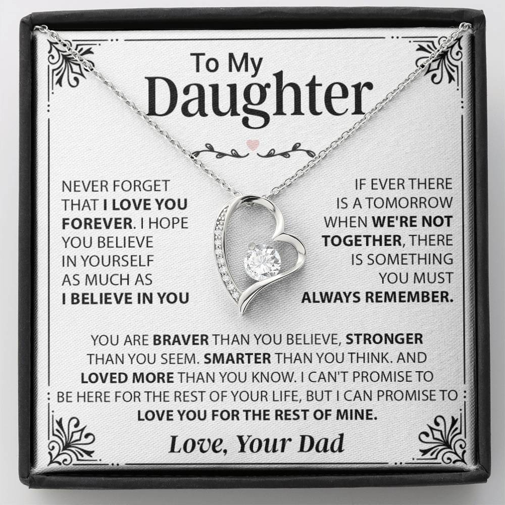 To My Daughter Necklace Gift for Daughter from Dad,Daughter Father Necklace 3_12