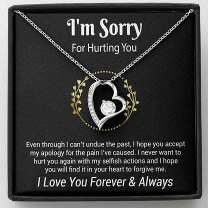 I'm Sorry Necklace Gifts, Apology Gifts For Her, Forgiveness Gift, Wife Gift 7_8
