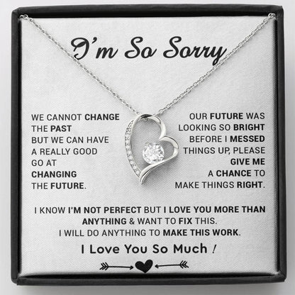 I'm Sorry Gift For Wife Necklace, Sorry Gift for Girlfriend, Forgiveness Gift For Her 22_5