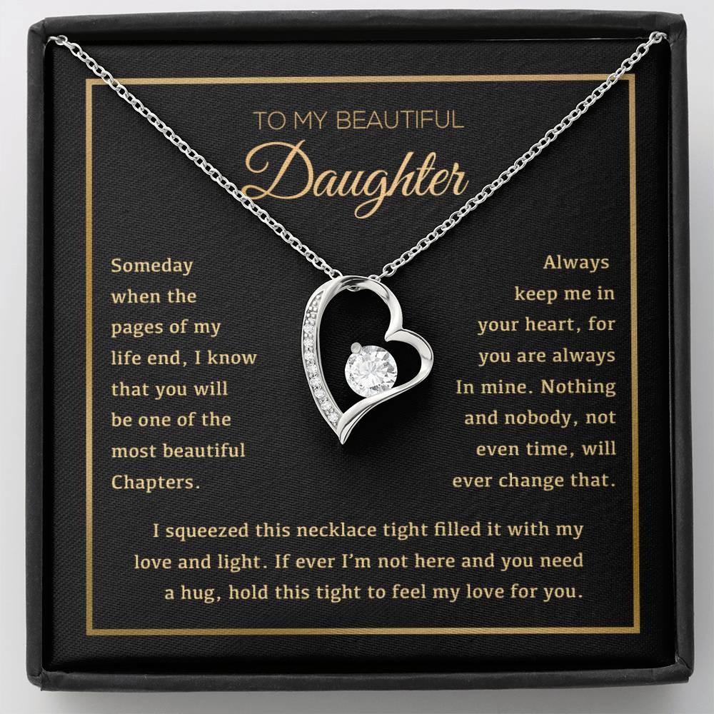 To My Daughter Necklace, Daughter Gift from Dad, Mom, Daughter Birthday Gift, Christmas Gift for Her 14_1