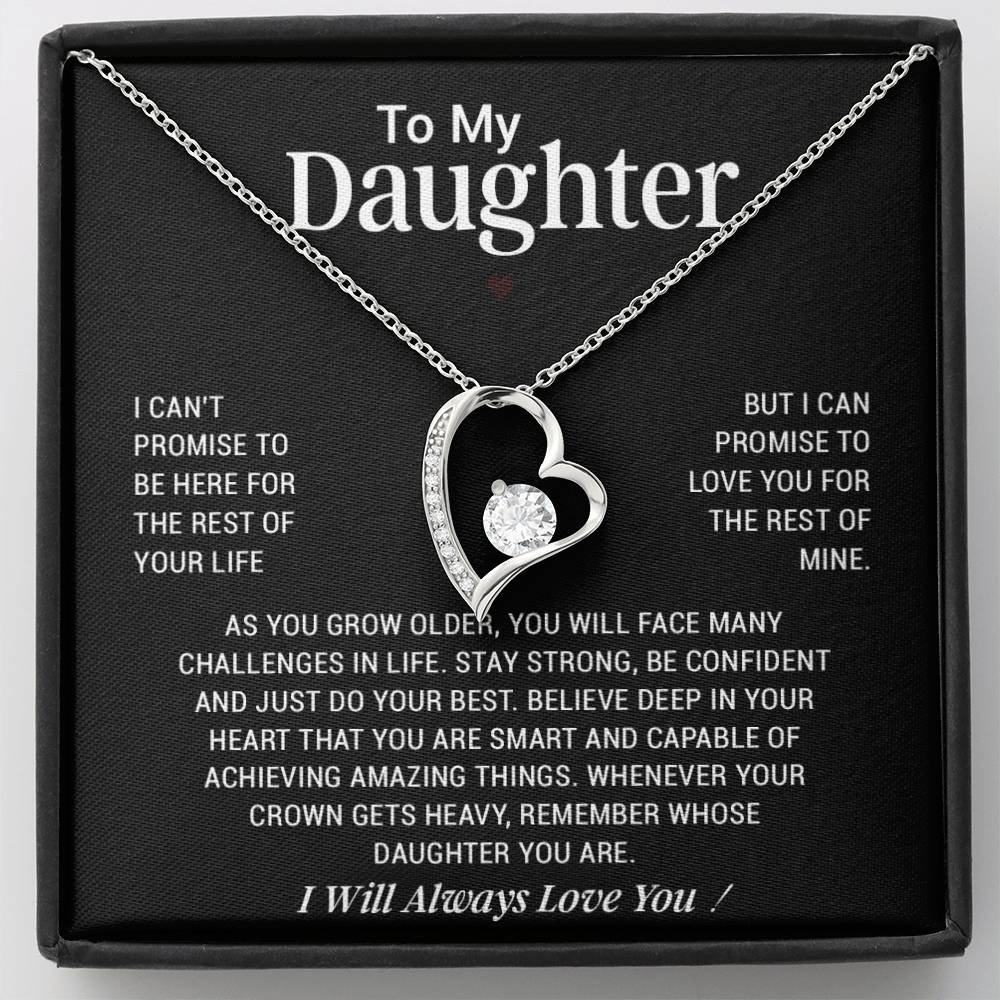 To My Daughter Necklace, Gift For Daughter From Dad, Daughter Father Necklace 4_12
