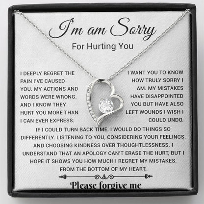 I'm Sorry Gift For Wife Necklace, Sorry Gift for Girlfriend, Forgiveness Gift For Her 25_5